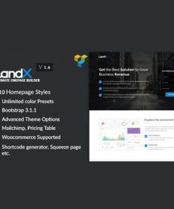 LandX - Çok Amaçlı Wordpress Teması