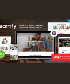 Learnify - Çevrimiçi Kurslar Eğitim WordPress Teması