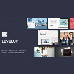 LEVELUP - Duyarlı Yaratıcı Çok Amaçlı WordPress Teması