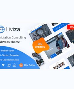 Liviza - Göçmenlik Danışmanlığı WordPress Teması + RTL