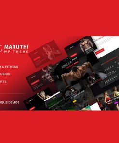 Maruthi - Fitness Gym Trainer WordPress Teması