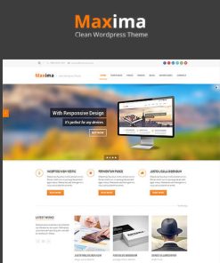 Maxima - Retina Ready WordPress Theme