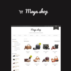 MayaShop - Esnek ve Duyarlı e-Ticaret Teması