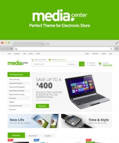 MediaCenter - Elektronik Mağaza WooCommerce Teması