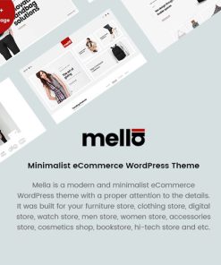Mella - Minimalist Ajax WooCommerce WordPress Teması