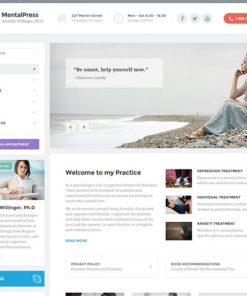 MentalPress - Sağlık ve Psikolog Teması