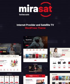 Mirasat - İnternet Sağlayıcı ve Uydu TV WordPress Teması