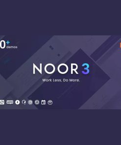 Noor | Çok Amaçlı ve Tamamen Özelleştirilebilir Yaratıcı AMP Teması