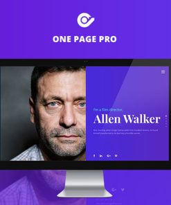 One Page Pro - Çok Amaçlı Tek Sayfa WordPress Teması