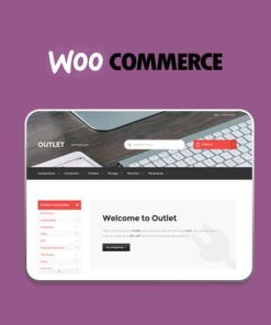 "Outlet Mağaza Ön Yüzü WooCommerce Teması"