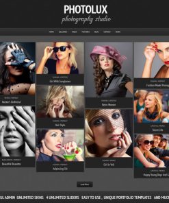 Photolux - Fotoğraf Portföyü WordPress Teması