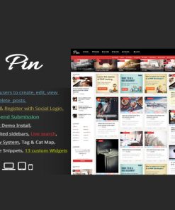 Pin = Pinterest Stili / Kişisel Duvarcılık Blogu / Ön Uç Gönderimi