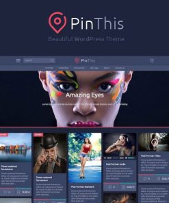 PinThis - Pinterest Tarzı WordPress Teması