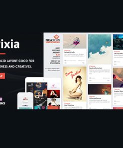 Pixia - Vitrin WordPress Teması