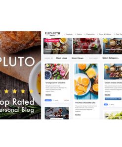Pluto - Temiz Kişisel WordPress Mozaik Blog Teması