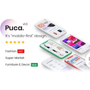Puca - Optimize Edilmiş Mobil WooCommerce Teması