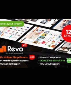 Revo - Çok Amaçlı WooCommerce WordPress Teması