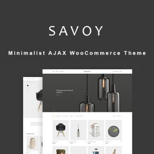 Savoy - Minimalist AJAX WooCommerce Teması
