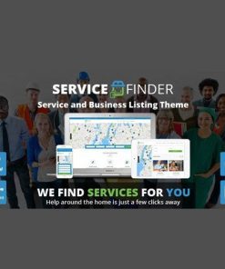 Service Finder - Provider and Business Listing WordPress Teması