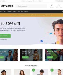 Shoptimizer - Hızlı WooCommerce WordPress Teması