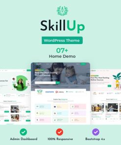 SkillUp - Çevrimiçi Eğitim WordPress Teması