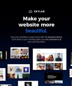 Skylab - Duyarlı Yaratıcı Portföy WordPress Teması