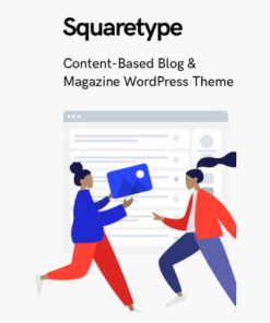 Squaretype - Modern Blog WordPress Teması