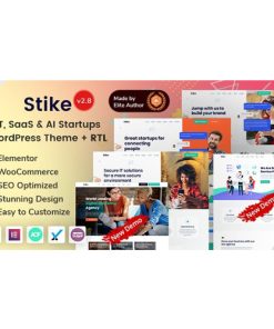 Stike - Teknoloji ve SEO BT Başlangıç ​​WordPress Teması