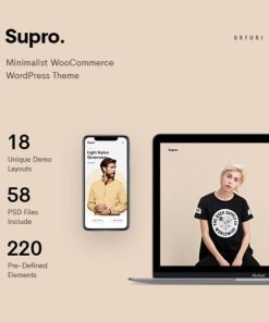 Supro - Minimalist AJAX WooCommerce WordPress Teması