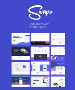 Swape - Uygulama Vitrini ve App Store WordPress Teması