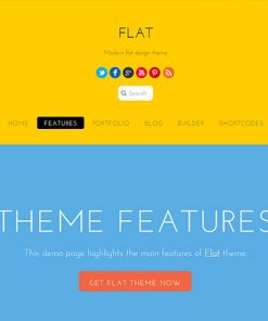 Themify Flat WordPress Teması