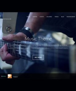 Themify Müzik WordPress Teması