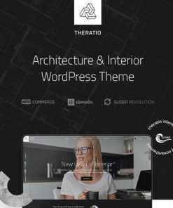 Theratio - Mimari ve İç Tasarım Elementor WordPress Teması