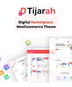 Tijarah - Dijital Pazar Yeri WooCommerce Teması