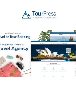 TourPress - Seyahat Rezervasyonu WordPress Teması