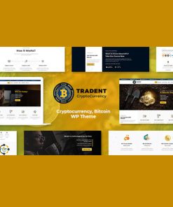 Tradent - Cryptocurrency, Bitcoin WordPress Theme