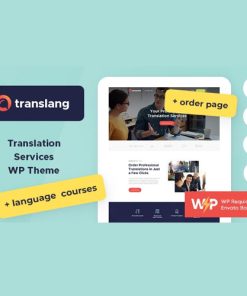 Translang | Çeviri Hizmetleri ve Dil Kursları WordPress Teması