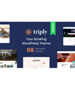 Triply - Tur Rezervasyonu WordPress Teması