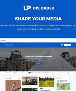 Uploader - Advanced Media Sharing Theme