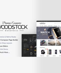 Woodstock - Elektronik Duyarlı WooCommerce Teması