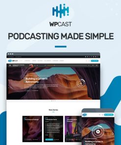 Wpcast - Audio Podcast WordPress Teması