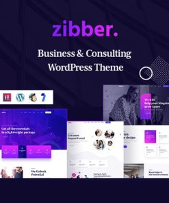 Zibber - Danışmanlık İşletmesi WordPress Teması + RTL